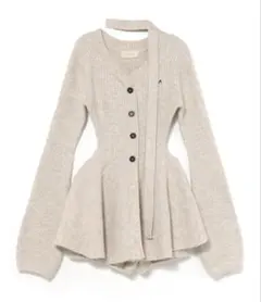 andmary Dahlia tunic set up beige - メルカリ