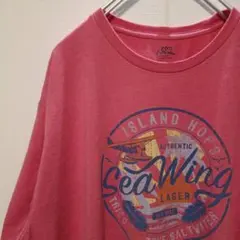 US古着 IZOD Saltwater Tシャツ ピンク