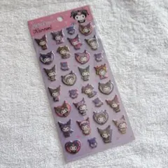 クロミ　クロミシール　ぷくっとシール　サンリオ　サンリオシール