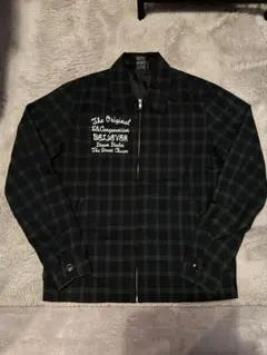 S&Co チェック柄ジャケット M グリーン The bonez RIZE