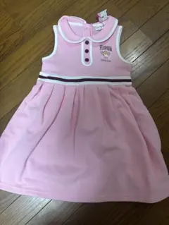 FLORIDA TENNIS CLUB 半袖ワンピース ピンク