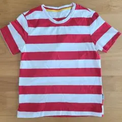 美品✨魔女の宅急便トンボ 　赤と白ストライプ Tシャツ 140サイズ