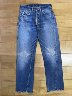 W30 70's 66前期 Levi's 501 赤耳 リペア | 検 bigE