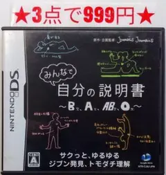 【DS】みんなで自分の説明書