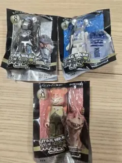 BE@RBRICK STAR WARS ストラップ 3種セットのサムネイル