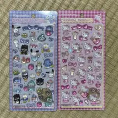 最安✨正規品 ボンボンドロップシール サンリオ第2弾 はぴだんぶい キティ