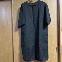 ※訳あり　黒ロングワンピース