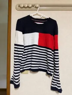 TOMMY HILFIGER 長袖 ニット セーター ボーダー
