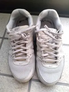 ☆NIKE AIR MAX コマンド 24.5 アイボリー グレー☆