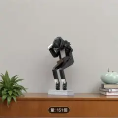 マイケルジャクソン　ブロックトイ　 　　　　　　　オブジェ アクションフィギュア