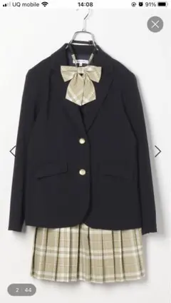 卒服　発表会　クリーニング済み　シャツ　150 女の子