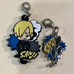 サンジ USJ ワンピース キーチェーン　メタルチャーム　セット