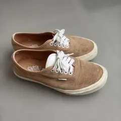 VANS Authentic HEIQ ECO DRY スエード 25.5cm