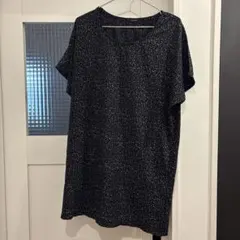 Culture mediumドット柄 半袖チュニック M