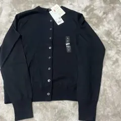 ユニクロ　エクストラファインメリノクルーネックカーディガン