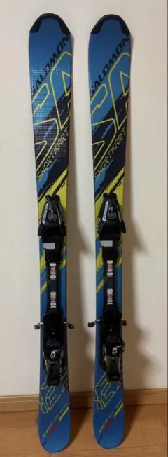 【サロモン】Salomon スキー 板 125cm バインディング付き