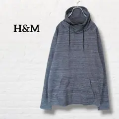 H＆M☆ハイネックスウェット【M】グレー