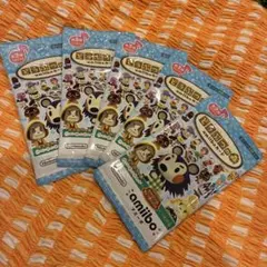 新品未開封 amiiboカード 5パック どうぶつの森 第3弾