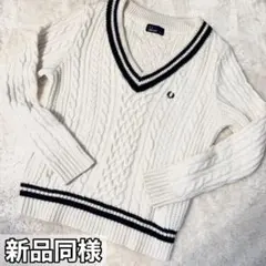 (*+様 【極美品】FREDPERRY　フレッドペリー　チルデンニット　セーター