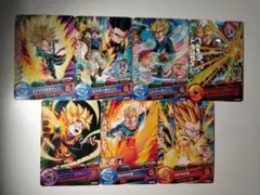 ドラゴンボールヒーローズ トランクス 孫悟天 ゴテンクス 7枚セット