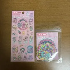 スイマーポップアップ★シール　ステッカー2点