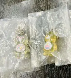 さ*様 ケアベア クリアマスコットチャーム　2個セット