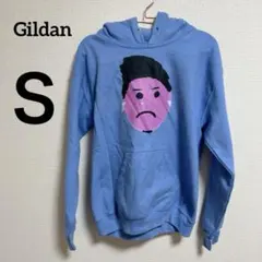 Gildan 【 S 】フード付きパーカー トップス 顔 長袖 秋冬のサムネイル