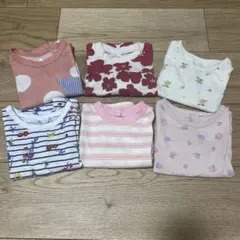 ロンT サイズ80 女の子　まとめ売り　6点