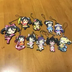 ラブライブ！矢澤にこ　東條希　絢瀬絵里　ラバーストラップ10種