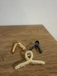 【新品未使用】ヘアクリップセット