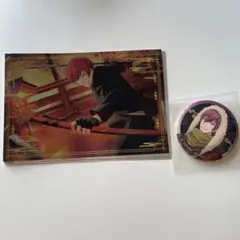 ZOOL 狗丸トウマ　ポストカード　缶バッジ