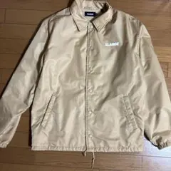 XLARGE ベージュ ナイロンジャケット　年末値下げ中