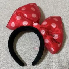 ミニーマウス リボンカチューシャ