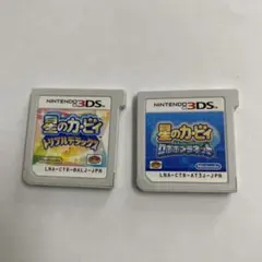 星のカービィ トリプルデラックス ロボボプラネット 3DS 2本セット　動作確認のサムネイル