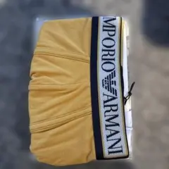 EMPORIO ARMANI ボクサーパンツ トランクス イエロー