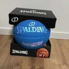 SPALDING バスケットボール 7号 ラバー素材