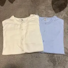 UNIQLO クルーネックカーディガン 2枚セット Sのサムネイル