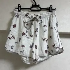 【中古品】　SNIDEL HOME　ルームウェア　ショートパンツ　動物のサムネイル