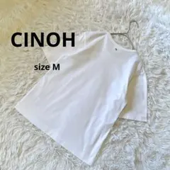 CINOH チノ コンパクトTシャツ カットソー　半袖　白 38 レディースのサムネイル