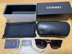CHANEL サングラス 5391-H-A パール ロゴ べっ甲 ブラウン - メルカリ