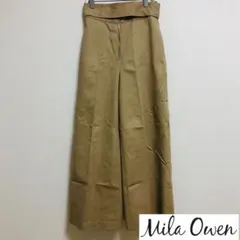 【値下】ミラオーウェン ワイドパンツ ガウチョパンツ