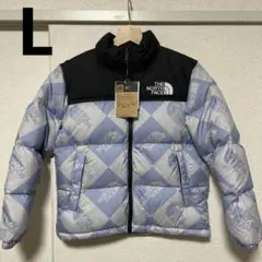 新品 ノースフェイス 1996 レトロヌプシ 水色 US kid's L