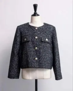 Rosarymoon Tweed Collarless Jacket 新品未使用 - メルカリ