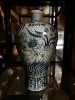 李朝　染付丸壺　トトチ　h約10.5㎝　東S8-0520☆2F 李朝 染付丸壺 トトチ h約10.5㎝ 東S8-0520☆2F - メルカリ