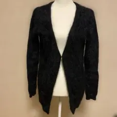 The Dayz tokyo アンゴラ混 カーディガン ブラック