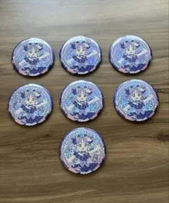 キュアキュンキュン　ブルジュラ　ホログラム缶バッジ　第1弾　7枚