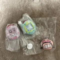 たまごっち　シャカシャカチャームコレクション　いちごっち くちぱっち　おやじっち
