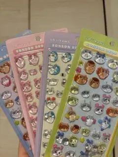 【ラス①】ちいかわ BONBON DROP シール4枚