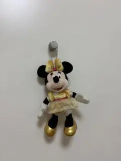 ミニーマウス　ぬいぐるみバッジ　東京ディズニーランド30周年