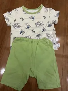 ユニクロUNIQLO ベビーパジャマ こぐまちゃんシリーズ　80センチ